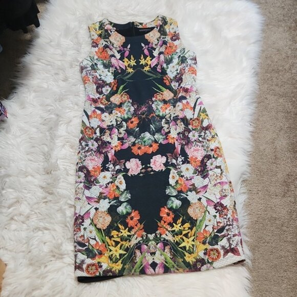 Le Lis Blanc Deux floral midi dress- Large - Picture 1 of 9